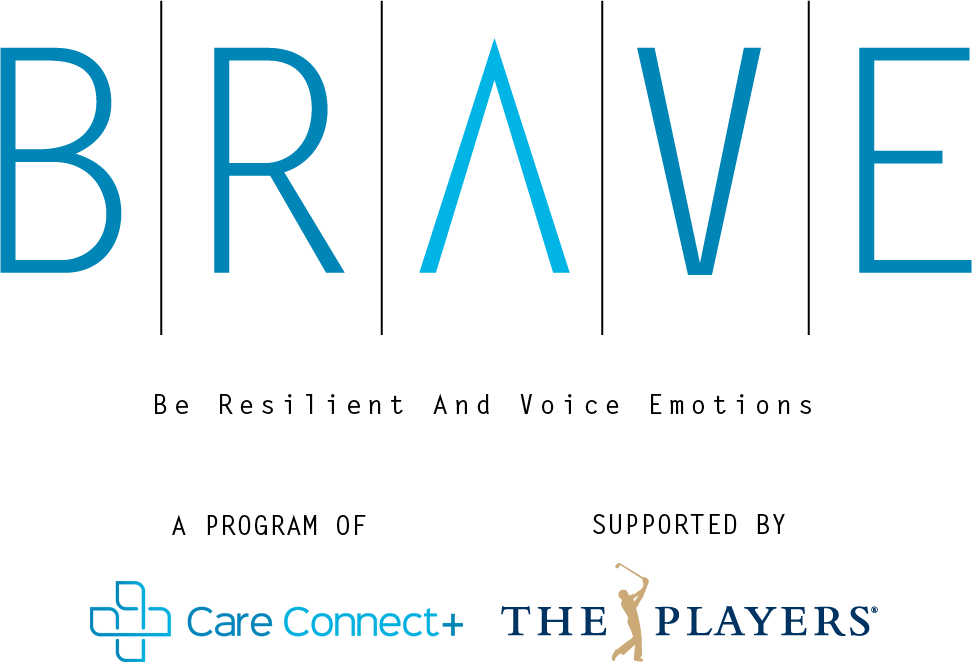 BRAVE program logo supported by The Players